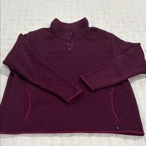 Eddie Bauer  Purple Sweater